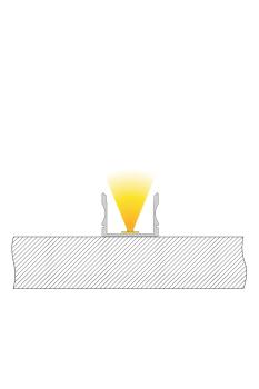 Preview: Profil - U-Profil hoch AU-02-20, 2m, Silber