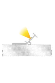 Preview: Profil - Winkel-Profil 135° AV-02-20, 2m, Silber