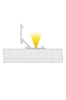 Preview: Profil - Eck-Profil AV-05-25, 3m, Silber