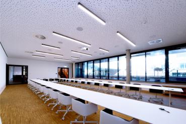 Preview: Profil - PLANO MS, 80 x 55mm, schwarz mit LED-Träger, 2m