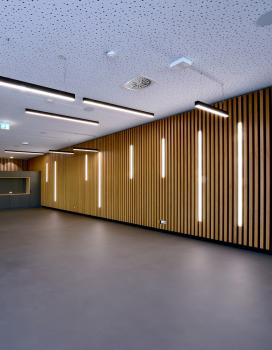 Preview: Profil - PLANO BSH für Wandmontage, 85 x 38mm, schwarz mit LED-Träger, 2m