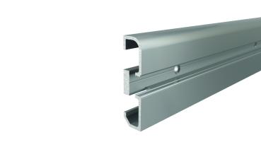 Profil - Sockel-Profil AM-02-10, 3m, Silber