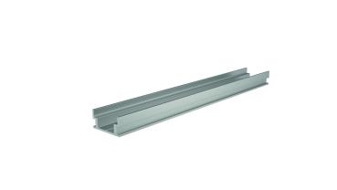Profil - IP-Profil, U-flach AU-04-12, 2m, Silber