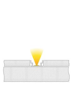 Preview: Profil - IP-Profil, U-flach AU-04-12, 2m, Silber