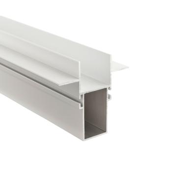 Profil - Combo Einbau Trafoprofil mit Flügel, 13mm, 1m weiß