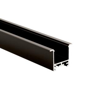 Profil - Combo T-Leuchtenprofil hoch, LT-02-20, schwarz, 3m