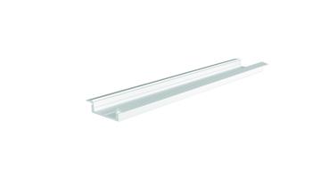 Profil - T-Profil flach ET-01-15, 2m, Weiß