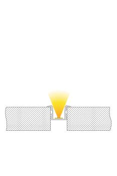 Preview: Profil - T-Profil hoch ET-02-10, 2m, Silber