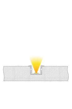 Preview: Profil - T-Profil hoch ET-02-12, 3m, Silber