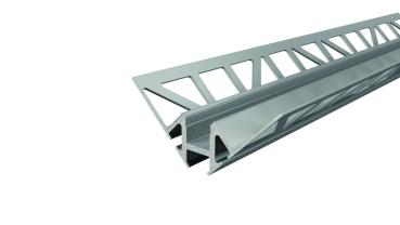 Profil - Fliesen-Profil Ecke innen EV-01-08, 2,5m, Silber