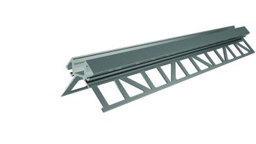 Profil - Fliesen-Profil Ecke außen EV-02-08, 2,5m, Silber