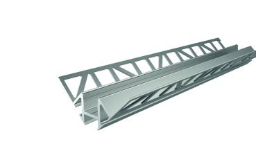 Profil - Fliesen-Profil Ecke innen EV-01-12, 2,5m, Silber