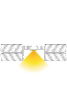 Preview: Profil - Trockenbau-Profil, Wand-Decke EU-01-36, 3m, Silber