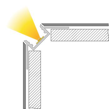 Preview: Profil - Trockenbau-Profil, EV-12-12, 3m, Silber