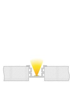 Preview: Profil - IP-Profil, T-hoch ET-05-15, 2m, Silber