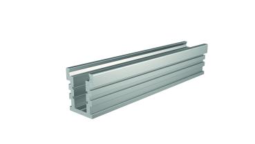 Profil - IP-Profil, U-hoch, befahrbar EU-01-12, 2m, Silber