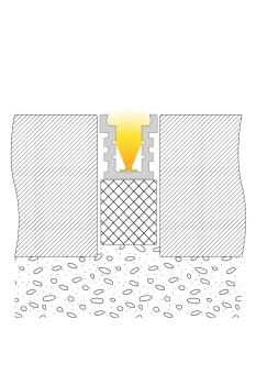 Preview: Profil - IP-Profil, U-hoch, befahrbar EU-01-12, 2m, Silber