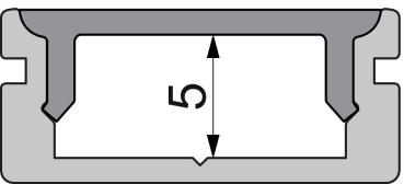 Preview: Profil Endkappe - Endkappe P-AU-01-10 Set 2 Stk, Schwarz