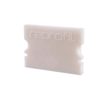 Profil Endkappe - Endkappe P-AU-02-15 Set 2 Stk, Weiß