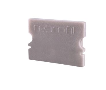 Profil Endkappe - Endkappe P-AU-02-15 Set 2 Stk, Grau