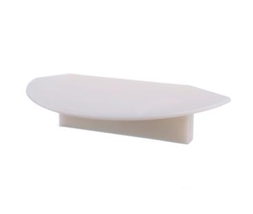 Profil Endkappe - Endkappe P-ET-01-12 Set 2 Stk, Weiß