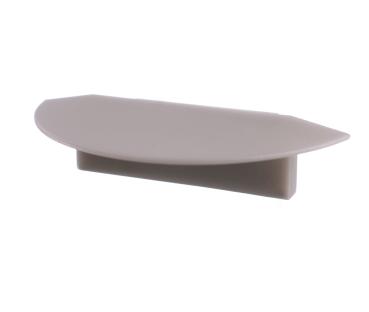 Profil Endkappe - Endkappe P-ET-01-15 Set 2 Stk, Grau