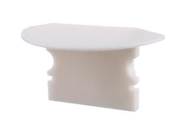 Profil Endkappe - Endkappe P-ET-02-12 Set 2 Stk, Weiß