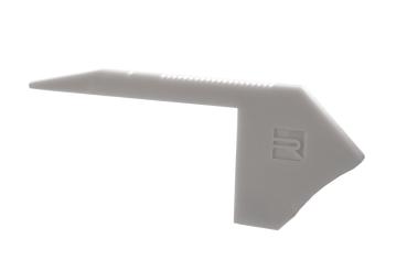 Profil Endkappe - Endkappe P-AL-01-10 Set 2 Stk, Grau
