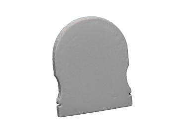 Profil Endkappe - Endkappe R-AU-02-20 Set 2 Stk, Grau