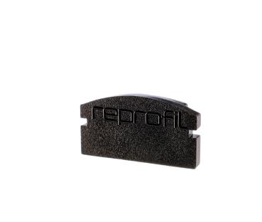 Profil Endkappe - Endkappe F-AU-01-10 Set 2 Stk, Schwarz