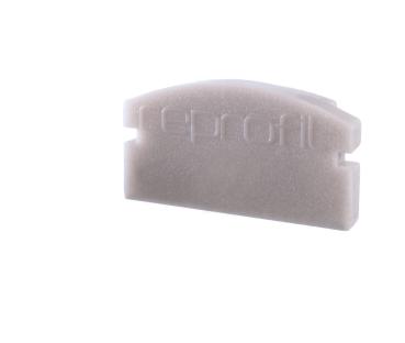 Profil Endkappe - Endkappe F-AU-01-12 Set 2 Stk, Grau