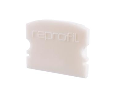 Profil Endkappe - Endkappe F-AU-02-15 Set 2 Stk, Weiß