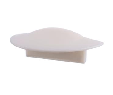 Profil Endkappe - Endkappe F-ET-01-12 Set 2 Stk, Weiß