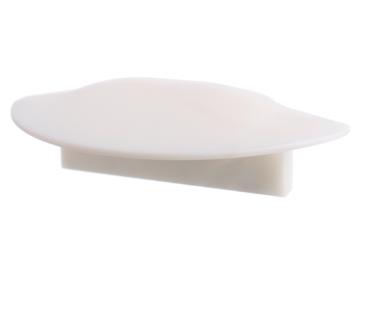 Profil Endkappe - Endkappe F-ET-01-15 Set 2 Stk, Weiß