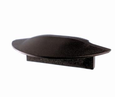 Profil Endkappe - Endkappe F-ET-01-15 Set 2 Stk, Schwarz