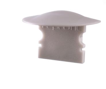 Profil Endkappe - Endkappe F-ET-02-10 Set 2 Stk, Grau