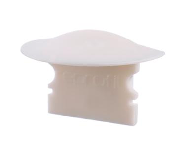 Profil Endkappe - Endkappe F-ET-02-12 Set 2 Stk, Weiß