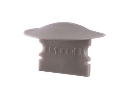 Profil Endkappe - Endkappe F-ET-02-12 Set 2 Stk, Grau