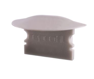 Profil Endkappe - Endkappe F-ET-02-15 Set 2 Stk, Grau