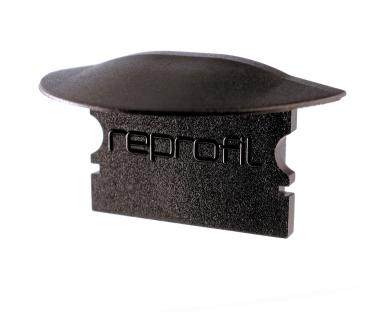 Profil Endkappe - Endkappe F-ET-02-15 Set 2 Stk, Schwarz