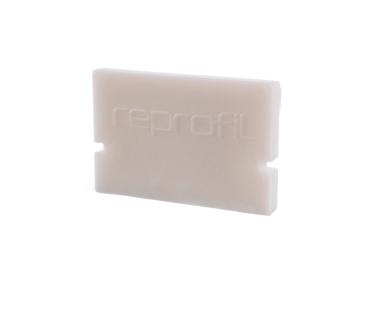 Profil Endkappe - Endkappe H-AU-01-12 Set 2 Stk, Weiß