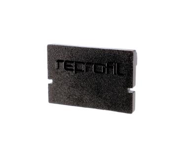 Profil Endkappe - Endkappe H-AU-01-12 Set 2 Stk, Schwarz