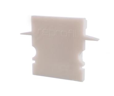 Profil Endkappe - Endkappe H-ET-02-12 Set 2 Stk, Weiß