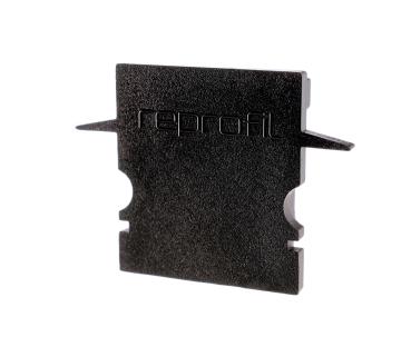 Profil Endkappe - Endkappe H-ET-02-12 Set 2 Stk, Schwarz