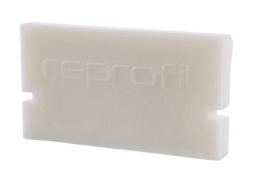 Profil Endkappe - Endkappe H-AU-01-15 Set 2 Stk, Weiß