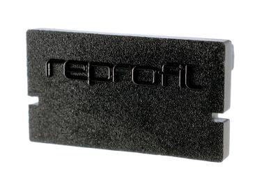 Profil Endkappe - Endkappe H-AU-01-15 Set 2 Stk, Schwarz