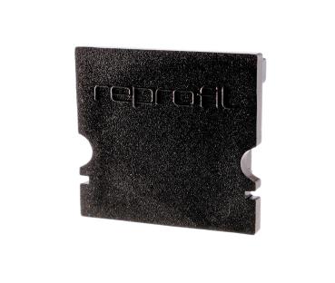 Profil Endkappe - Endkappe H-AU-02-15 Set 2 Stk, Schwarz