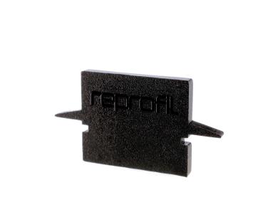 Profil Endkappe - Endkappe H-ET-01-08 Set 2 Stk, Schwarz