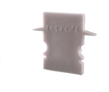 Profil Endkappe - Endkappe H-ET-02-08 Set 2 Stk, Grau