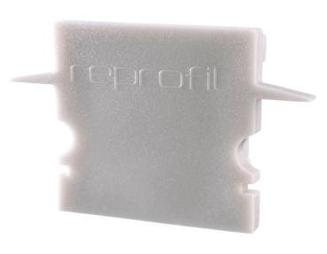 Profil Endkappe - Endkappe H-ET-02-15 Set 2 Stk, Grau
